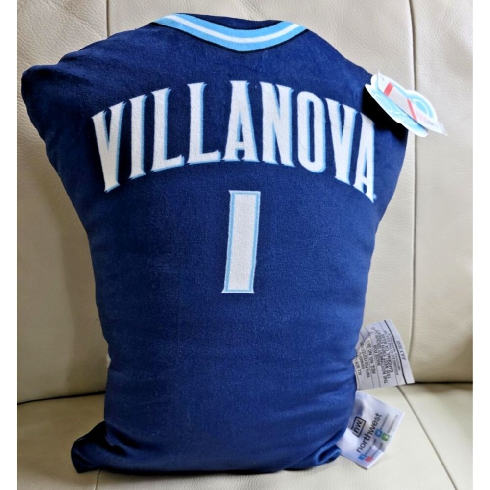 Northwest Brand Villanova University Wildcats Jersey Cloud Pillow, Blue New